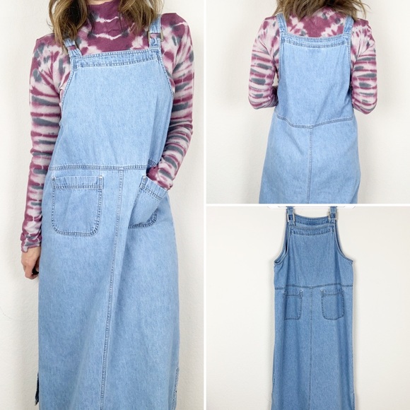 retro overall dress